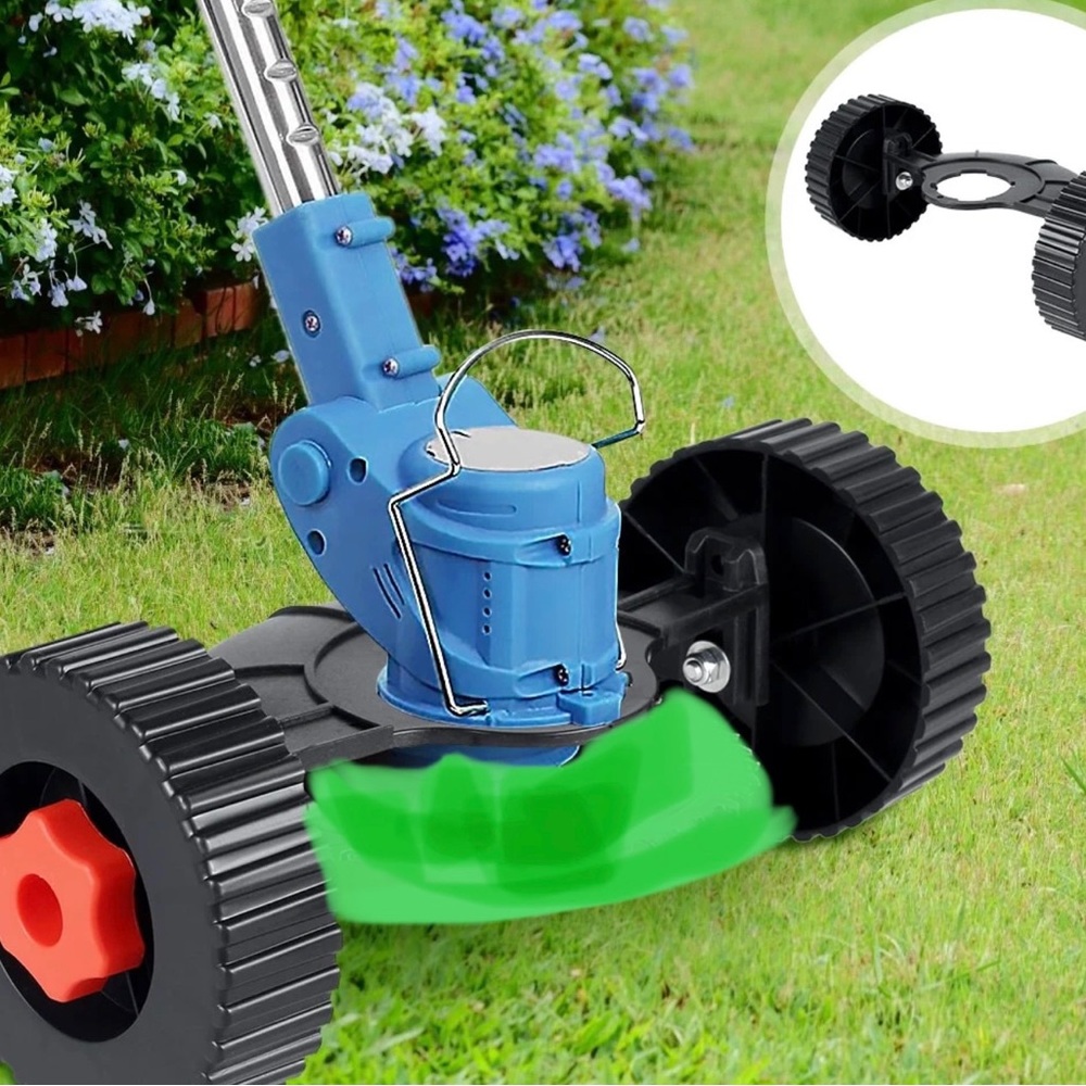 Adjustable Support Wheels for Weed Trimmer